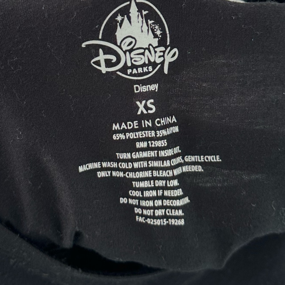 Disney Parks Belle Of The Ball Bronze Minnie Mouse Ear Headband Tee XS - Picture 4 of 4
